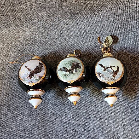 Bradford Editions 1999 Larry K. Martin America The Beautiful Ornament Collection - Picture 1 of 10